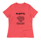 Playful I Am A Woman Relaxed T-Shirt