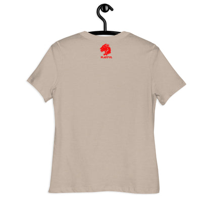 Playful Mom Ladies Relaxed T-Shirt