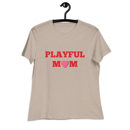 Playful Mom Ladies Relaxed T-Shirt