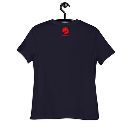 Playful Mom Ladies Relaxed T-Shirt