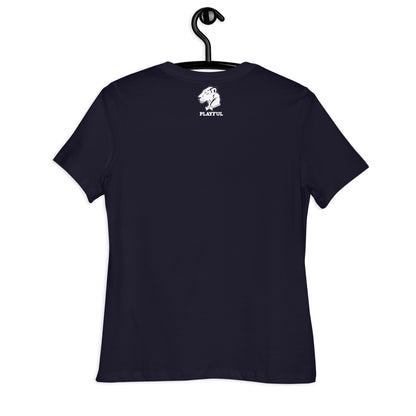 The World's Greatest Mom Is Playful Ladies Relaxed T-Shirt