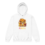 Playful Lion Cub Fall Youth Heavy Blend Hoodie