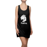 Playful Ladies Black Racerback Dress
