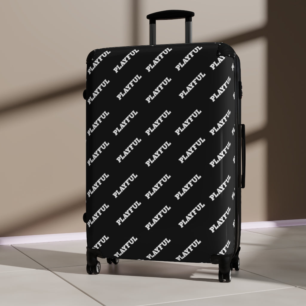 Playful AOP Suitcases