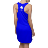 Playful Ladies Blue Racerback Dress