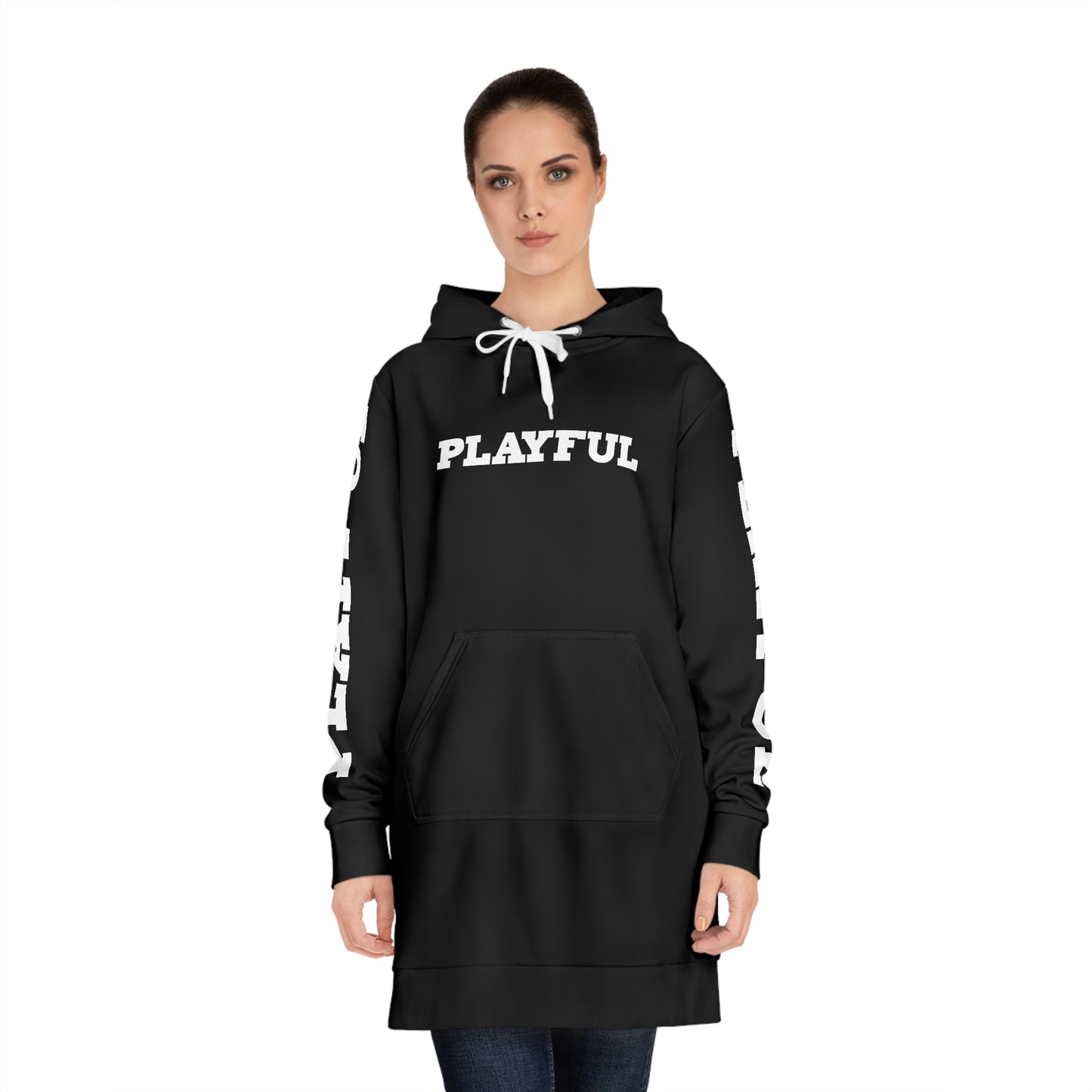 Playful Ladies Hoodie Dress