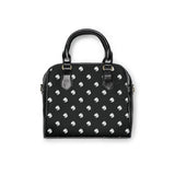 Playful Leather AOP Shoulder Handbag