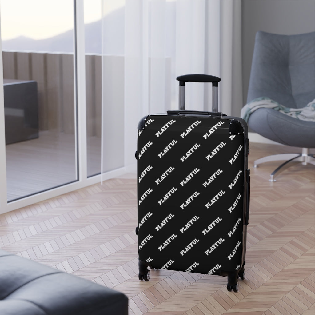 Playful AOP Suitcases