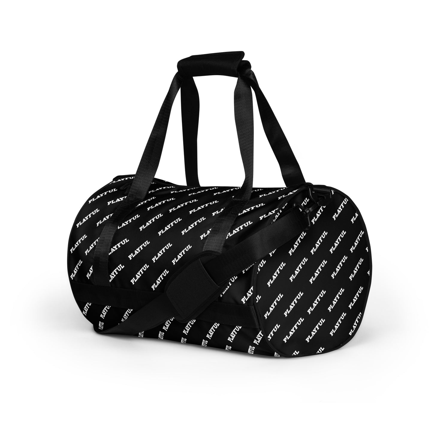 Playful All Over Print Gym Bag