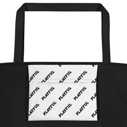 Playful Large Tote Bag