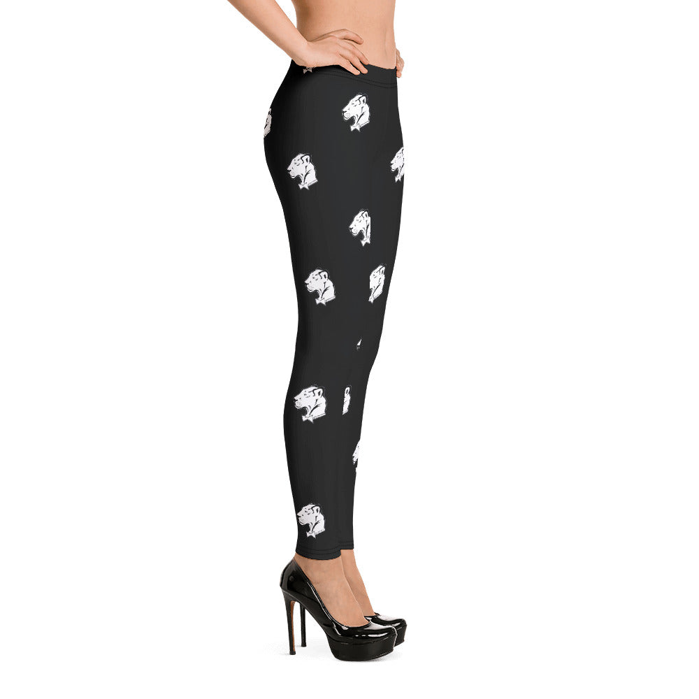 Playful Logo All Over Print Leggings