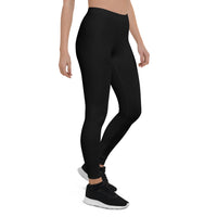 Playful Black w/Yellow Leggings