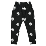 Playful Logo Black Men's Joggers