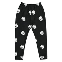 Playful Logo Black Men's Joggers