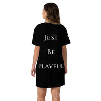 Playful & Frisky Sublimation T-Shirt Dress