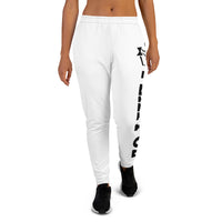 Playful Off White Unisex Joggers