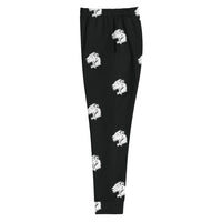 Playful Logo Black Ladies Joggers