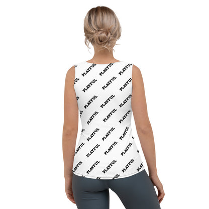 Playful Ladies All Over Print Tank Top