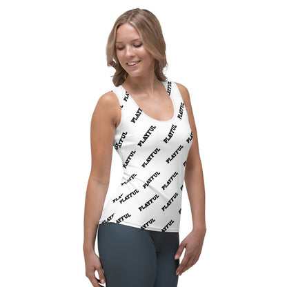 Playful Ladies All Over Print Tank Top