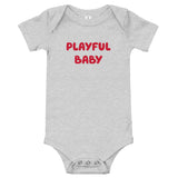 Playful Baby Short Sleeve Onesie