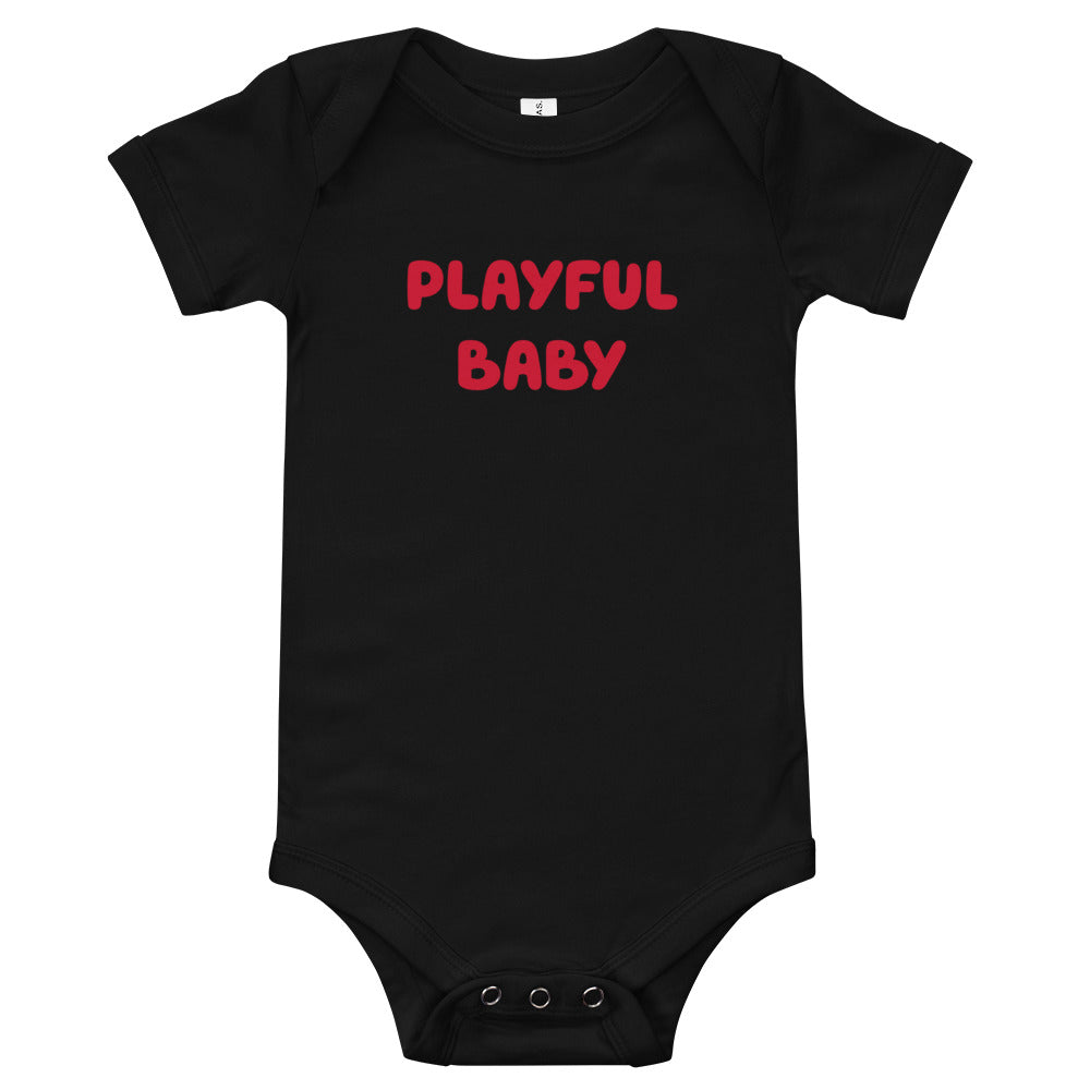 Playful Baby Short Sleeve Onesie