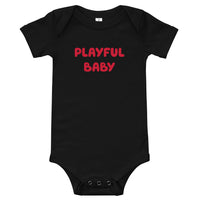 Playful Baby Short Sleeve Onesie