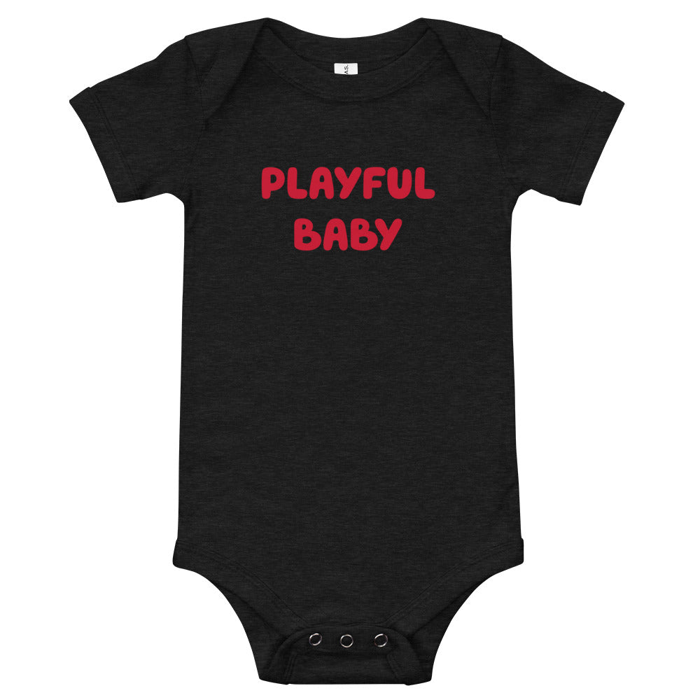 Playful Baby Short Sleeve Onesie