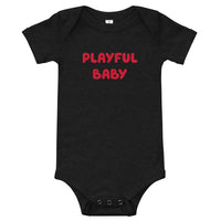 Playful Baby Short Sleeve Onesie