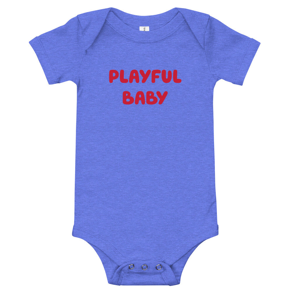 Playful Baby Short Sleeve Onesie