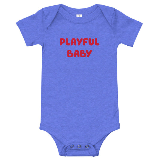 Playful Baby Short Sleeve Onesie