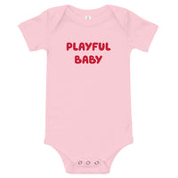 Playful Baby Short Sleeve Onesie