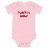 Playful Baby Short Sleeve Onesie