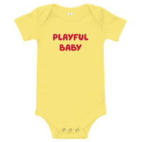 Playful Baby Short Sleeve Onesie
