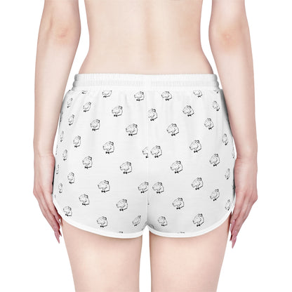 Playful Ladies Logo Relaxed Shorts (AOP)