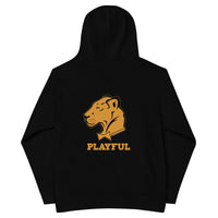 Playful WV - Gold Kids Fleece Hoodie
