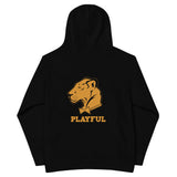Playful WV - Gold Kids Fleece Hoodie