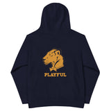 Playful WV - Gold Kids Fleece Hoodie