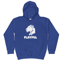 Playful Kids Bubble White Logo Hoodie