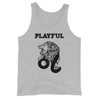 Playful Leo (Unisex) Tank Top