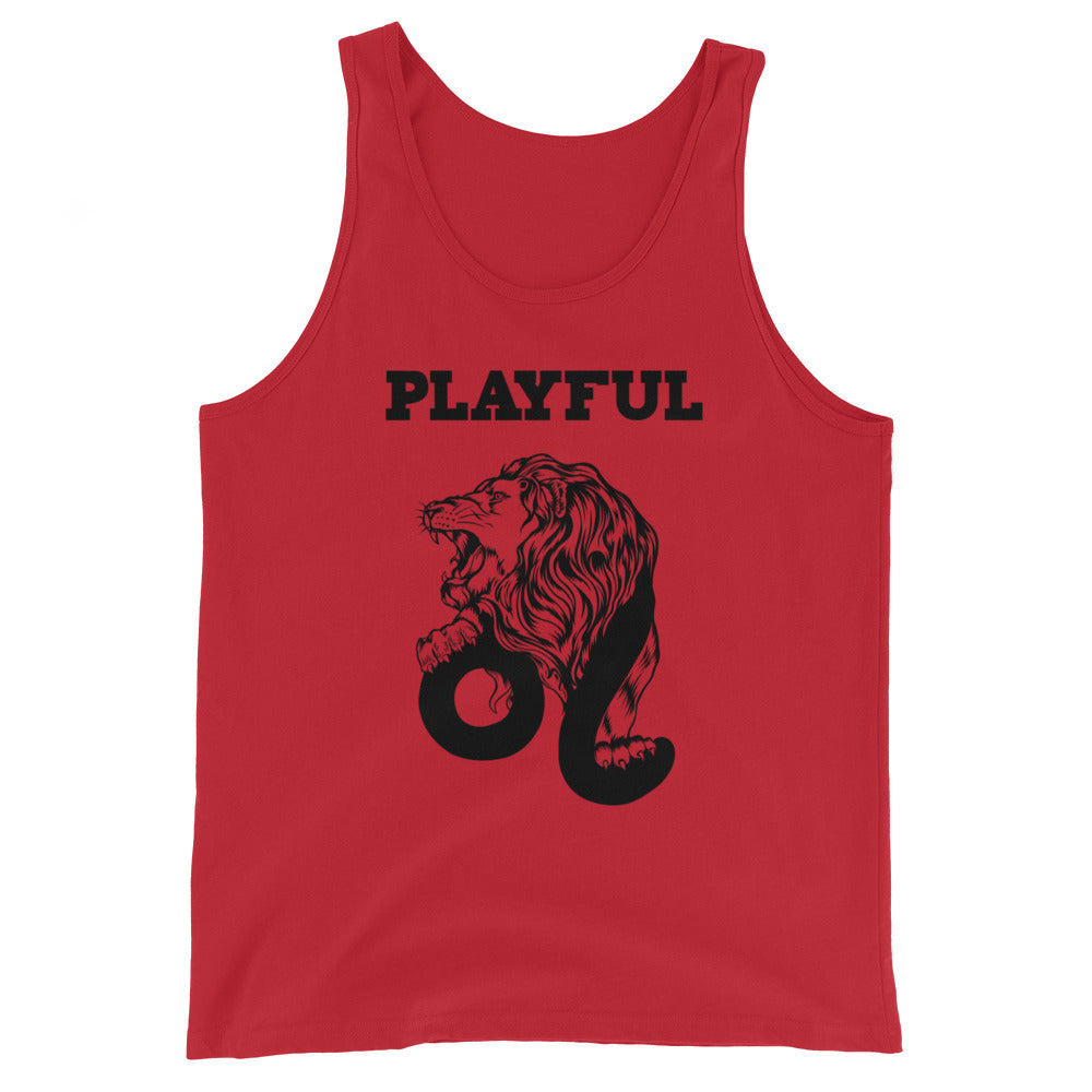 Playful Leo (Unisex) Tank Top