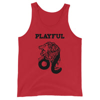 Playful Leo (Unisex) Tank Top
