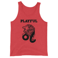Playful Leo (Unisex) Tank Top