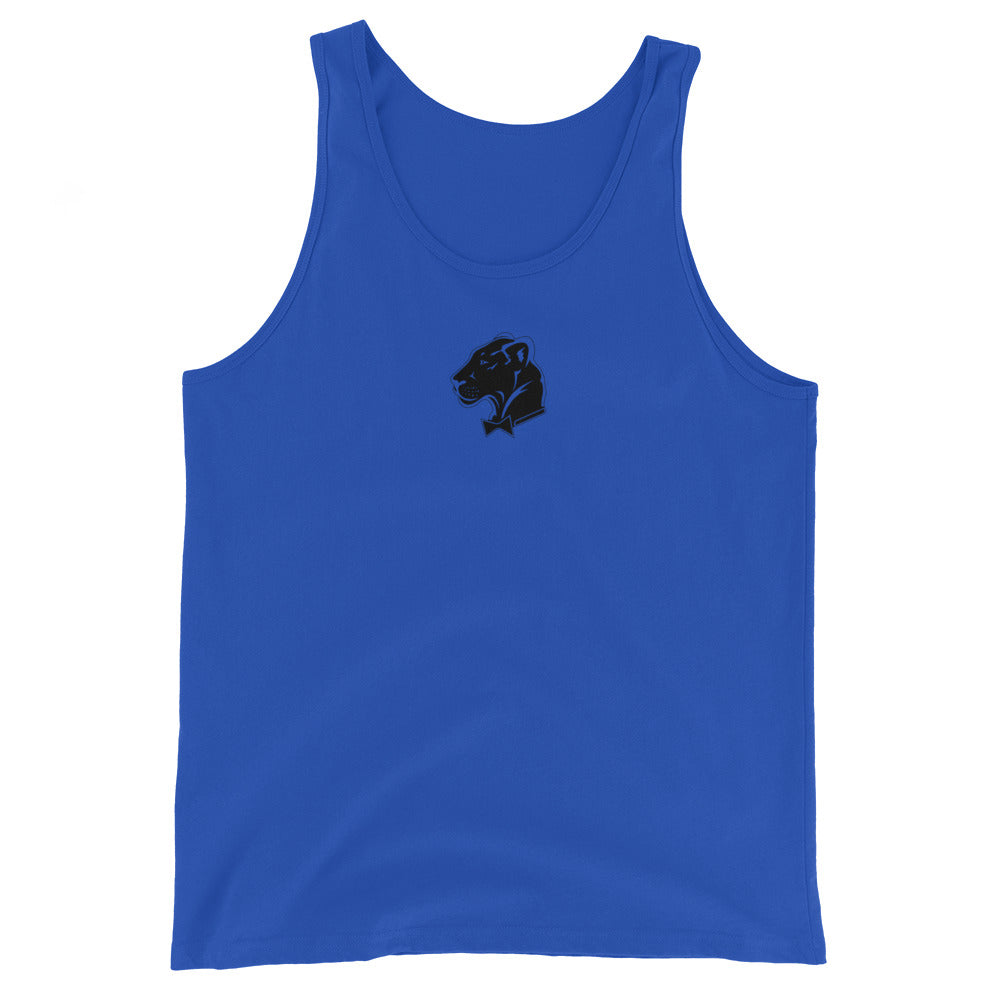 Playful Black Logo (Unisex) Tank Top