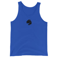 Playful Black Logo (Unisex) Tank Top