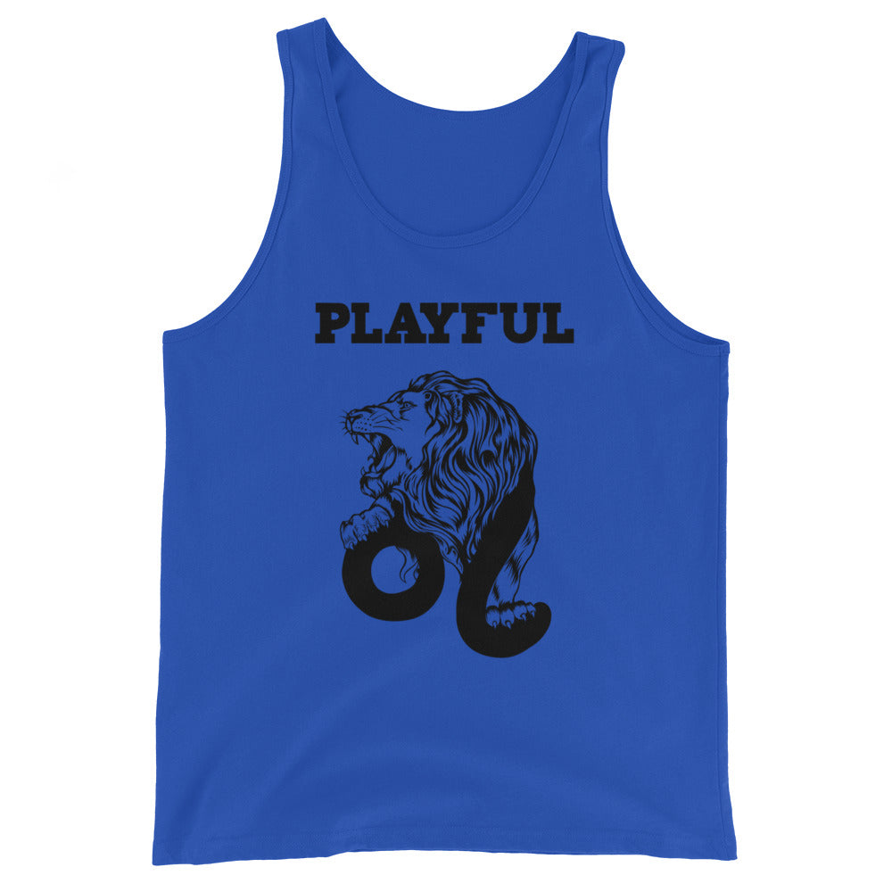 Playful Leo (Unisex) Tank Top