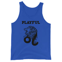 Playful Leo (Unisex) Tank Top