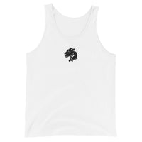 Playful Black Logo (Unisex) Tank Top