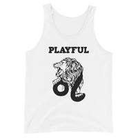 Playful Leo (Unisex) Tank Top