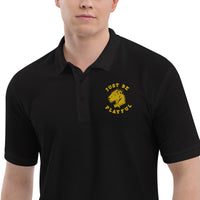 Just Be Playful Embroidered Men's Polo