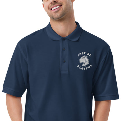 Just Be Playful Men's Premium Polo